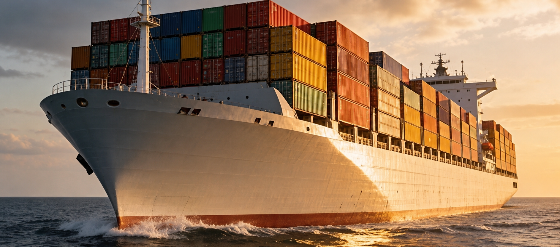 Cargo Containers at Port